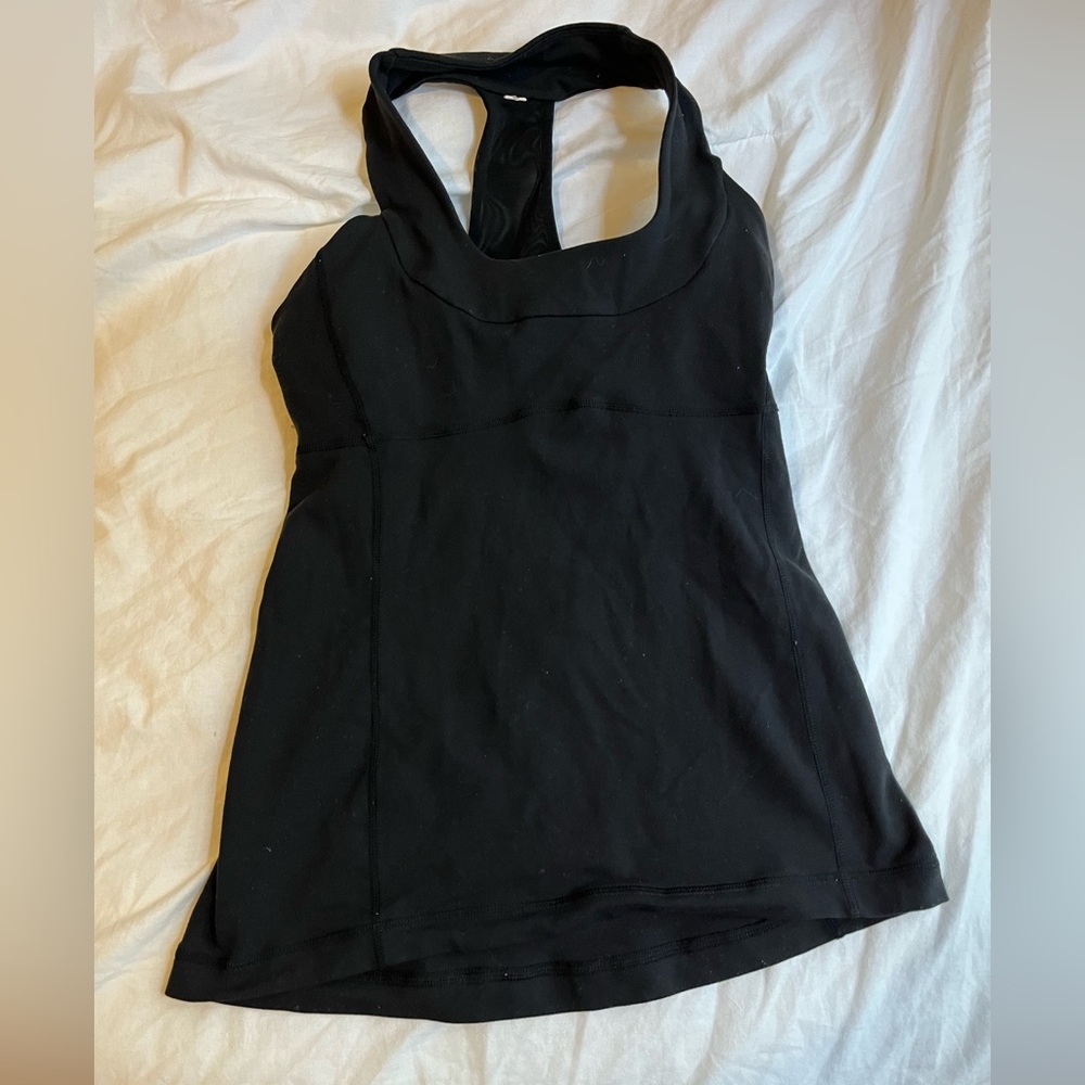 Black athletic top